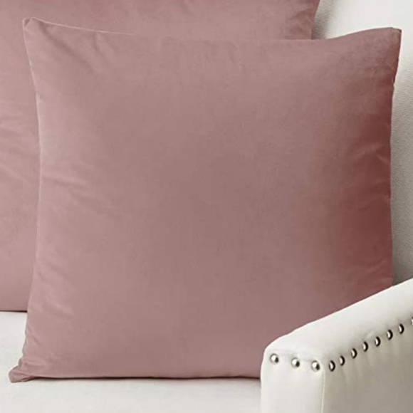 dusty rose pillows